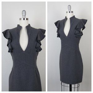 Cocktail dress, Black Halo Deklyn, mini, size 4
